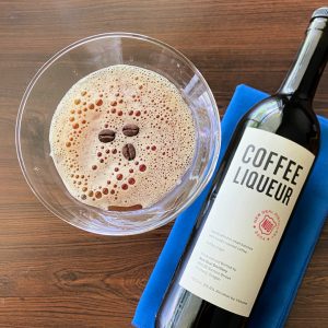 espresso martini with new deal coffee liqueur