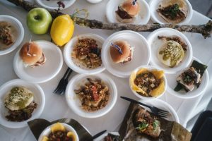 Circle V Portland 2024 tasting spread