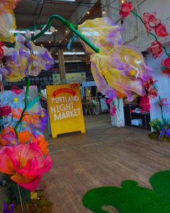 Portland Night Market entrance way