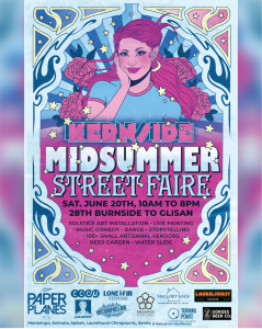 Kernside Midsummer Street Fair digital flyer