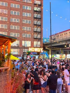 attendees at Portland Night Market